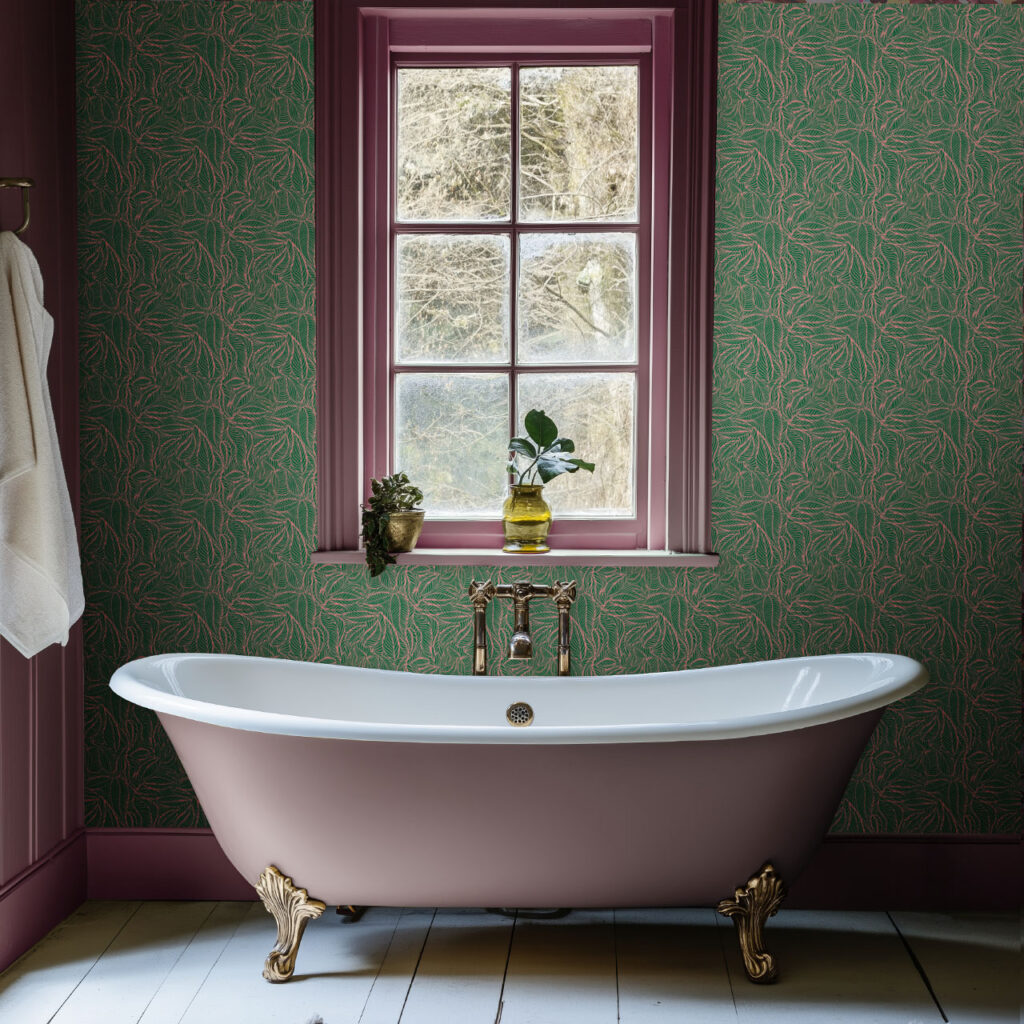 Tatie-Louis-Lucy-Kelvie-Agnes Green and Pink